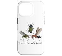 Love Natures Small Insect Beetle Fly Ant Botanical Art Case for iPhone 16 Pro