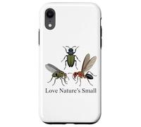 Love Natures Small Insect Beetle Fly Ant Botanical Art Case for iPhone XR