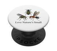 Love Natures Small Insect Beetle Fly Ant Botanical Art PopSockets Adhesive PopGrip