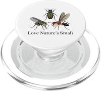 Love Natures Small Insect Beetle Fly Ant Botanical Art PopSockets PopGrip for MagSafe