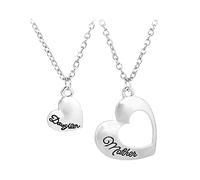 Love Necklaces for Women Necklace for Girls Mom Day for Your Necklace Pendant Mom for Mother's Love Necklaces Pendants Customised Necklace Custom Necklace Photo Mum Boho Necklaces (Silver, One Size)