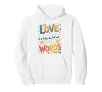 Love Needs No Words Autism Awareness Pullover Hoodie