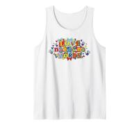 Love Needs No Words Autism Awareness Puzzle Art Tank Top