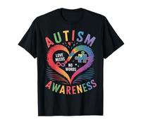 Love Needs No Words Autism Kids Mom Support Autism Awareness T-Shirt