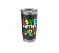 Love Needs No Words Stainless Steel Insulated Tumbler