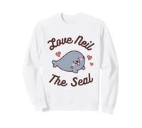 Love Neil The Seal Retro Vintage Sweatshirt