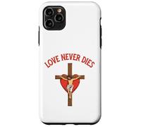Love Never dies Inspirational Bible Quote Faith Hope Jesus Case for iPhone 11 Pro Max