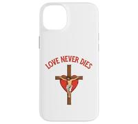Love Never dies Inspirational Bible Quote Faith Hope Jesus Case for iPhone 14 Plus