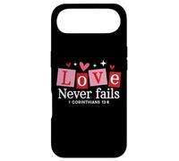 Love Never Fails - 1 Corinthians 13:8 Case for iPhone Air