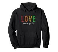 LOVE Never Fails Equality Diversity Inclusion Pullover Hoodie