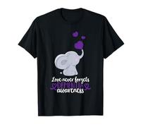 Love Never Forgets Dementia Awareness End Alz T-Shirt