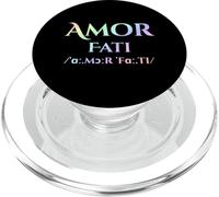 Love of Fate Latin Stoic Philosophy Pastel Rainbow PopSockets PopGrip for MagSafe