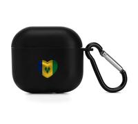 Love of Saint Vincent And The Grenadines Heart Compatible with Airpods 4 Case