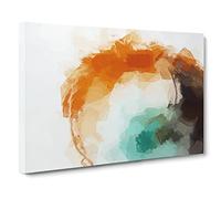 Love Of Yesterday In Abstract Modern Art Canvas Wall Art Print Ready to Hang, Framed Picture for Living Room Bedroom Home Office Décor, 20x14 Inch (50x35 cm)