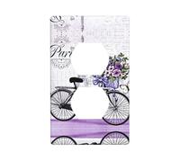Love On The Bike Electrical Outlet Covers, Standard Size 1-Gang 4.50" X 2.76", Unbreakable Polycarbonate Thermoplast