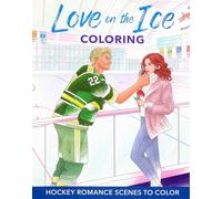 Love on the Ice Coloring: Hockey Romance Scenes to Color