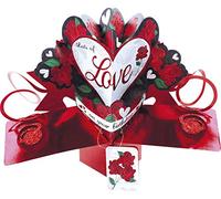 Love On Your Birthday Pop-Up Greeting Card Second Nature 3D Pop Up Cards