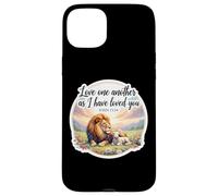 Love One Another As I Have Loved You Christian Bible Verse Case for iPhone 15 Plus