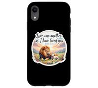 Love One Another As I Have Loved You Christian Bible Verse Case for iPhone XR