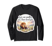Love One Another As I Have Loved You Christian Bible Verse Long Sleeve T-Shirt