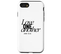 Love One Another John 13:34 Christian Bible Verse Case for iPhone SE (2020) / 7/8