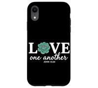 Love One Another John 13:34 Christian Jesus Worship Religion Case for iPhone XR
