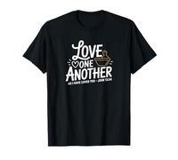 Love One Another John 13:34 Christian Scripture Message T-Shirt