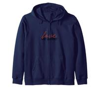 Love one another John 13:34 Zip Hoodie