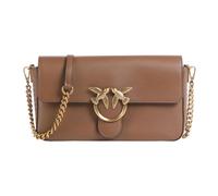 PINKO Love one Shoulder bag Genuine Leather 27 cm brown