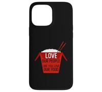Love Our People Like You Love Our Food Stop Asian Hate AAPI Case for iPhone 13 Pro Max