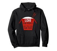 Love Our People Like You Love Our Food Stop Asian Hate AAPI Pullover Hoodie