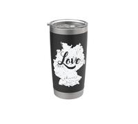 Love Outline of Germany Stainless Steel Insulated Tumbler