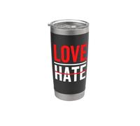 Love Over Hate Love, MLK Day, Martin Luther King Day Stainless Steel Insulated Tumbler