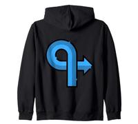 Love Overpasses Overpass Tunnel Traffic Highway Bridge Zip Hoodie