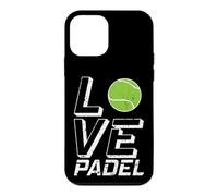 Love Padel Tennis with Ball Case for iPhone 12 mini