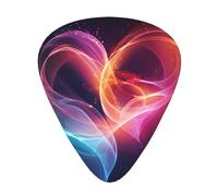 love Patterned guitar picks - (thin/medium/thick) free to choose, suitable for all kinds of string instruments,