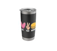 Love Peace Macaron Baker Parisian Love Pastry Chef Macaron Stainless Steel Insulated Tumbler