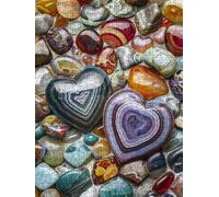 Love Pebble Jigsaw Puzzle 6000 Piece, Puzzles for Adults 6000, The Impossible Challenge, Jigsaw Puzzle Games Classic Educational, Wooden Puzzles, for Home Wall Decoration Gift FNKL1-2