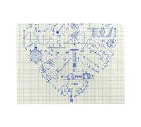 Love Physics Adults 500 Pieces Puzzles-Jigsaw Wooden Puzzle for Adults Elderly