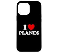 Love Planes Funny Cute Airplane Flight Pilot Airline Fly Fan Case for iPhone 13 Pro Max