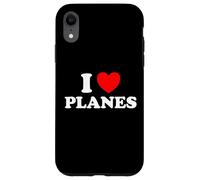 Love Planes Funny Cute Airplane Flight Pilot Airline Fly Fan Case for iPhone XR
