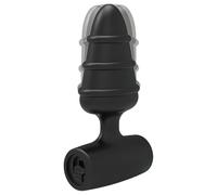 Love Plug - Mini Black Anal Vibrator