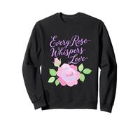 Love Poetry Floral Romance Soulmate Nature Aesthetic Sweatshirt