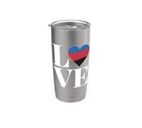 Love Polyamide Shirt Without Monogamy Flag Pride Polyamorous Stainless Steel Insulated Tumbler