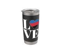 Love Polyamide Shirt Without Monogamy Flag Pride Polyamorous Stainless Steel Insulated Tumbler