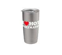 Love Polymath Funny Talent Mind Sexy Genius Smart Dating Fan Stainless Steel Insulated Tumbler