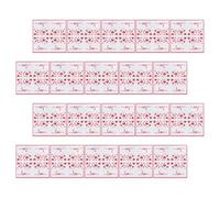 Love Print Red Paper Napkins 20pcs for Valentine's Day Parties