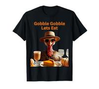 Love Pumpkin Pie Retro Thanksgiving Family Dinner Fun T-Shirt