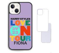 Love Purple Tour Band Harry Photo Styles Horan One 1D Direction Custom Compatible With iPhone 6 7 8 SE 2020 X XR XS 11 12 13 14 15 16 16E Pro Max Plus Mini Bumper Case Custom Personalised Name