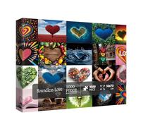 Love Puzzles for Adults 1000 Pieces, Colorful Valentine’s Jigsaw Puzzles, Beautiful Art Puzzles for Father's Day and Mother's Day